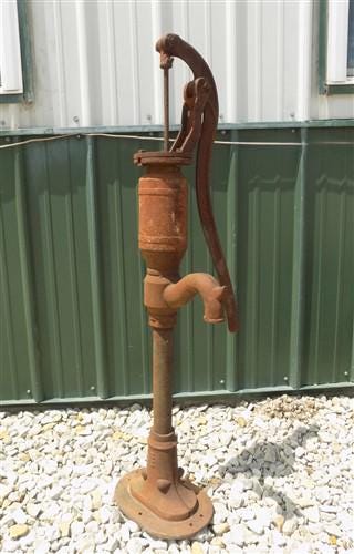 Well Water Pump, Cast Iron Cistern, Windmill Pitcher Pump, Modern Iron Works, GO