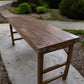 Rustic Folding Table, Vintage Dining Room Table, Kitchen Island, Sofa Table, B74