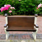 Vintage Wooden Church Pew, Porch Bench, Entry Foyer Bench, Dining Seating, C23