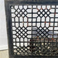 Ornate Art Deco Cast Iron Grate Vintage Wall Floor Fireplace Register Vent A4