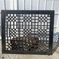 Ornate Art Deco Cast Iron Grate Vintage Wall Floor Fireplace Register Vent A6