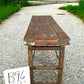 Rustic Folding Table, Vintage Dining Room Table, Kitchen Island, Sofa Table, B96