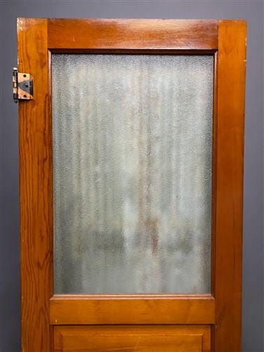 Vintage American Door (31.75x84) Single Pane Door, Architectural Salvage, AM57