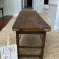 Rustic Folding Table, Vintage Dining Room Table, Kitchen Island, Sofa Table, B90