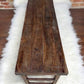 Rustic Folding Table, Vintage Dining Room Table, Kitchen Island, Sofa Table, B85