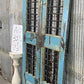 Vintage Indian Garden Gates, Teak Metal Carved Doors, Architectural Salvage A109