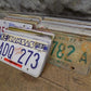 Set of 50 License Plates Lot Vintage Automobile Car Truck Tags js