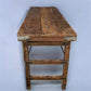 Rustic Folding Table, Vintage Dining Room Table, Kitchen Island, Sofa Table, B93