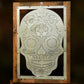 Metal Sugar Skull, Day of the Dead Decor, Dia De Los Muertos Sign Calavera, F