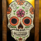 Metal Sugar Skull, Day of the Dead Decor, Dia De Los Muertos Sign Calavera, F