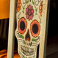 Metal Sugar Skull, Day of the Dead Decor, Dia De Los Muertos Sign Calavera, H