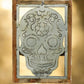 Metal Sugar Skull, Day of the Dead Decor, Dia De Los Muertos Sign Calavera, H