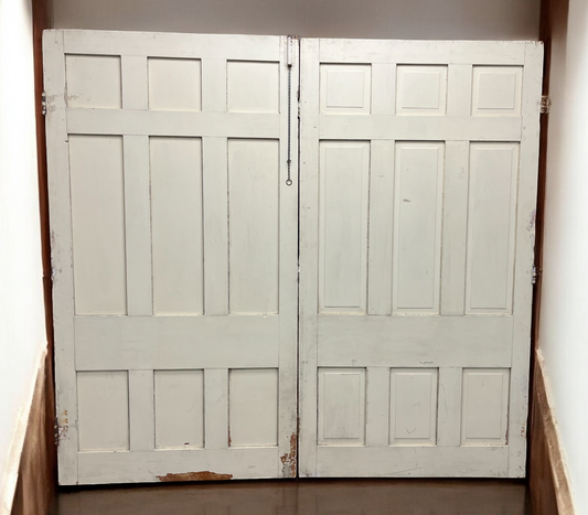 Sliding Doors, Vintage American Doors (97x89.75), Pocket Doors, Interior, AA9