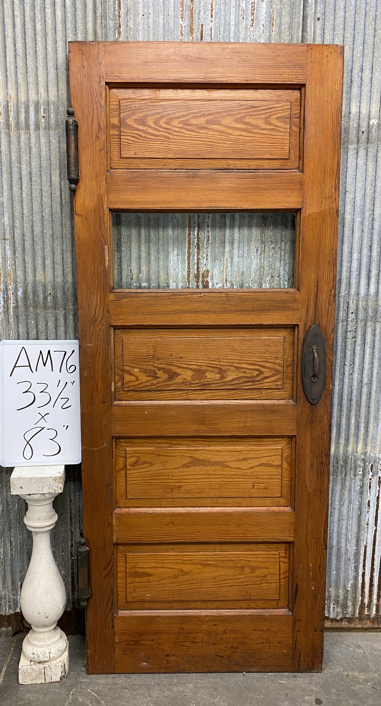 Swinging Door, Vintage American Door (33.5x83), Architectural Salvage, AM76