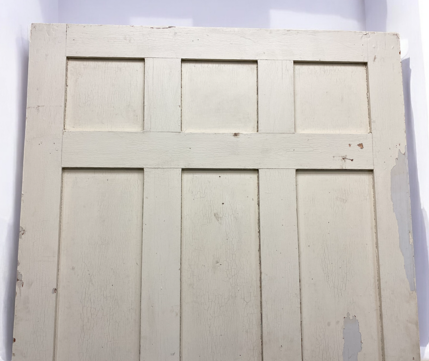 Vintage American Door (50x92) Nine Panel Interior Door, Pocket Door, AM78