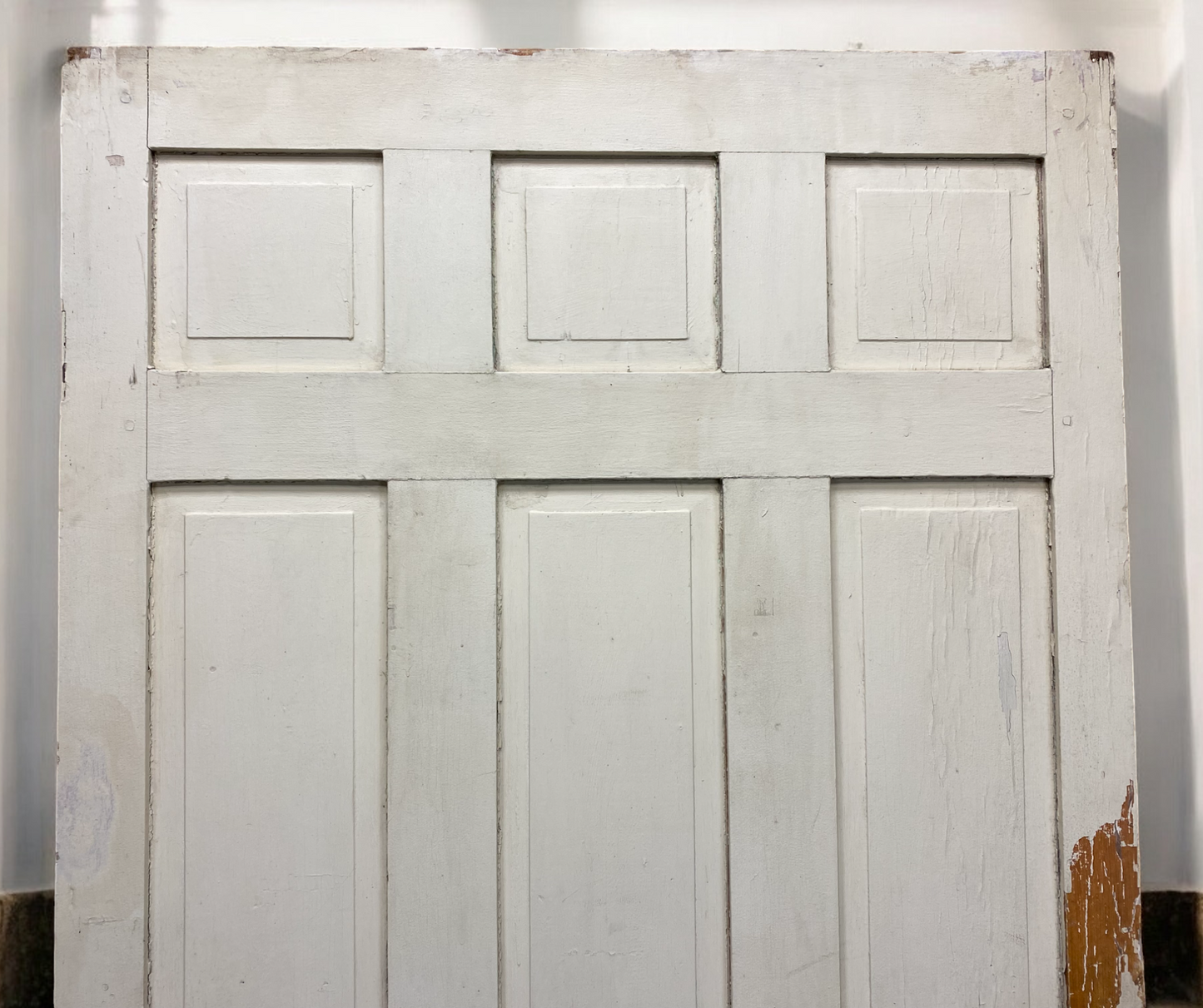 Vintage American Door (48x89.25), Nine Panel Interior Door, Pocket Door, AM81