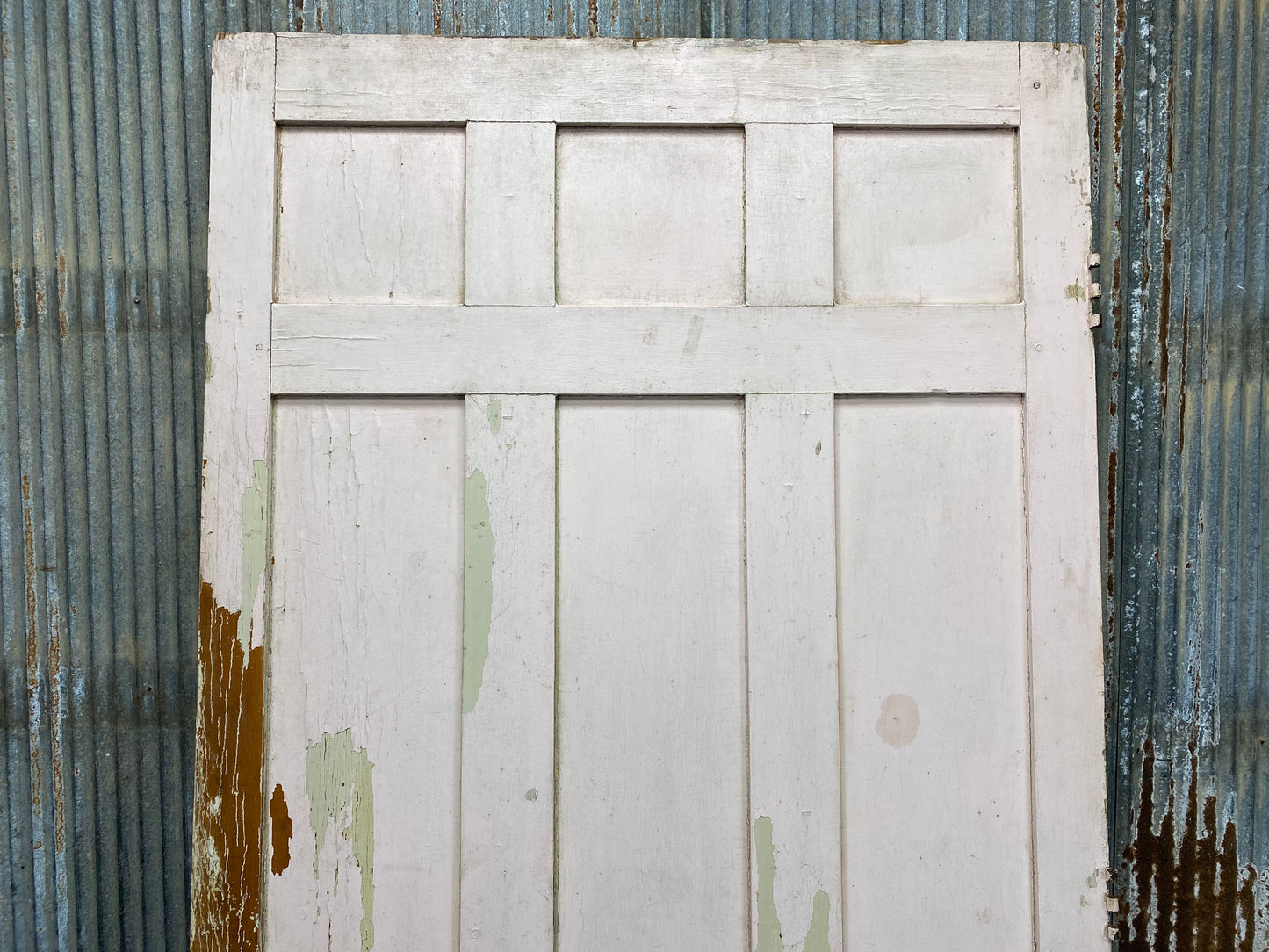 Vintage American Door (48x89.25), Nine Panel Interior Door, Pocket Door, AM81