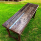 Rustic Folding Table, Vintage Dining Room Table, Kitchen Island, Sofa Table, B98