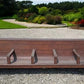 10' Train Station Bench Seat, Vintage Railroad Bench, Bus Station Bench, C