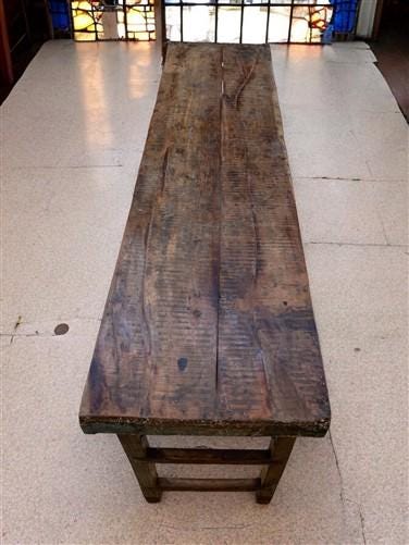 Rustic Folding Table, Vintage Dining Room Table, Kitchen Island, Sofa Table, B99