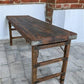 Rustic Folding Table, Vintage Dining Room Table, Kitchen Island, Sofa Table, B69