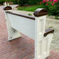 Vintage Wooden Church Pew, Porch Bench, Entry Foyer Bench, Dining Seating, C23