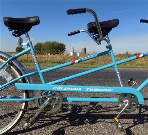 Columbia twosome tandem bike on sale