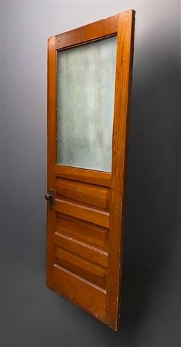 Vintage American Door (31.75x84) Single Pane Door, Architectural Salvage, AM57