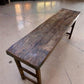 Rustic Folding Table, Vintage Dining Room Table, Kitchen Island, Sofa Table, B99