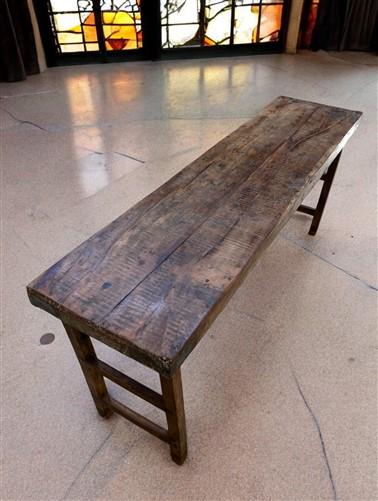 Rustic Folding Table, Vintage Dining Room Table, Kitchen Island, Sofa Table, B99