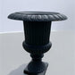 39" Tall Cast Iron Fluted Urn, Flower Pot Planter, Garden Patio Yard Art B5