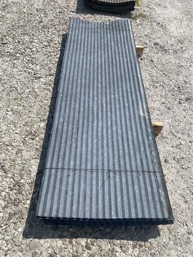 18 Sheets Barn Tin, Corrugated Metal Reclaimed Salvage, 7' Long 252 sq ft A88