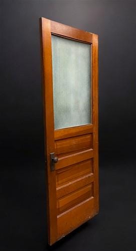 Vintage American Door (31.75x84) Single Pane Door, Architectural Salvage, AM57