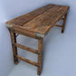 Rustic Folding Table, Vintage Dining Room Table, Kitchen Island, Sofa Table, B93