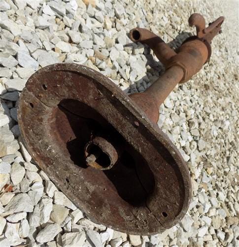 Well Water Pump, Cast Iron Cistern, Windmill Pitcher Pump, Modern Iron Works, GO