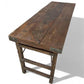 Rustic Folding Table, Vintage Dining Room Table, Kitchen Island, Sofa Table, B73