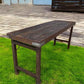 Rustic Folding Table, Vintage Dining Room Table, Kitchen Island, Sofa Table, B88