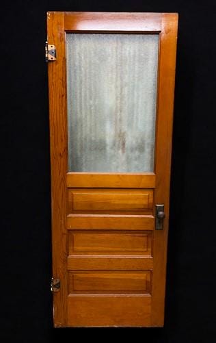 Vintage American Door (31.75x84) Single Pane Door, Architectural Salvage, AM57