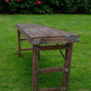 Rustic Folding Table, Vintage Dining Room Table, Kitchen Island, Sofa Table, B84