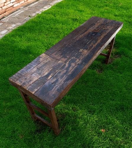 Rustic Folding Table, Vintage Dining Room Table, Kitchen Island, Sofa Table B100