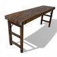 Rustic Folding Table, Vintage Dining Room Table, Kitchen Island, Sofa Table, B77