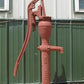 Well Water Pump, Cast Iron Cistern, Windmill Pitcher Pump, Red Jacket, GN