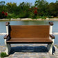 Vintage Wooden Church Pew, Porch Bench, Entry Foyer Bench, Dining Seating, C26