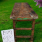 Rustic Folding Table, Vintage Dining Room Table, Kitchen Island, Sofa Table, B79