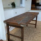 Rustic Folding Table, Vintage Dining Room Table, Kitchen Island, Sofa Table, B90