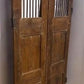 Vintage Indian Garden Gates, Carved Teak Metal Doors, Architectural Salvage A108