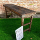 Rustic Folding Table, Vintage Dining Room Table, Kitchen Island, Sofa Table B100