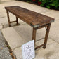 Rustic Folding Table, Vintage Dining Room Table, Kitchen Island, Sofa Table, B82