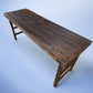 Rustic Folding Table, Vintage Dining Room Table, Kitchen Island, Sofa Table, B71