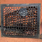 Ornate Art Deco Cast Iron Grate Vintage Wall Floor Fireplace Register Vent A5